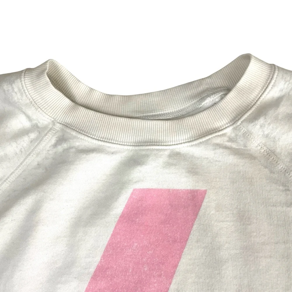 Recycled Karma AC/DC Pink Bolt Rock Out Sweatshirt - Picture 7 of 13